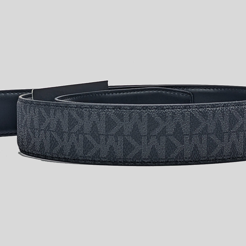 Michael kors belt mens grey sales