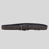 Michael Kors Men's Reversible Cut-to-size Singature Canvas Dress Belt Brown 36F1LBLY9B
