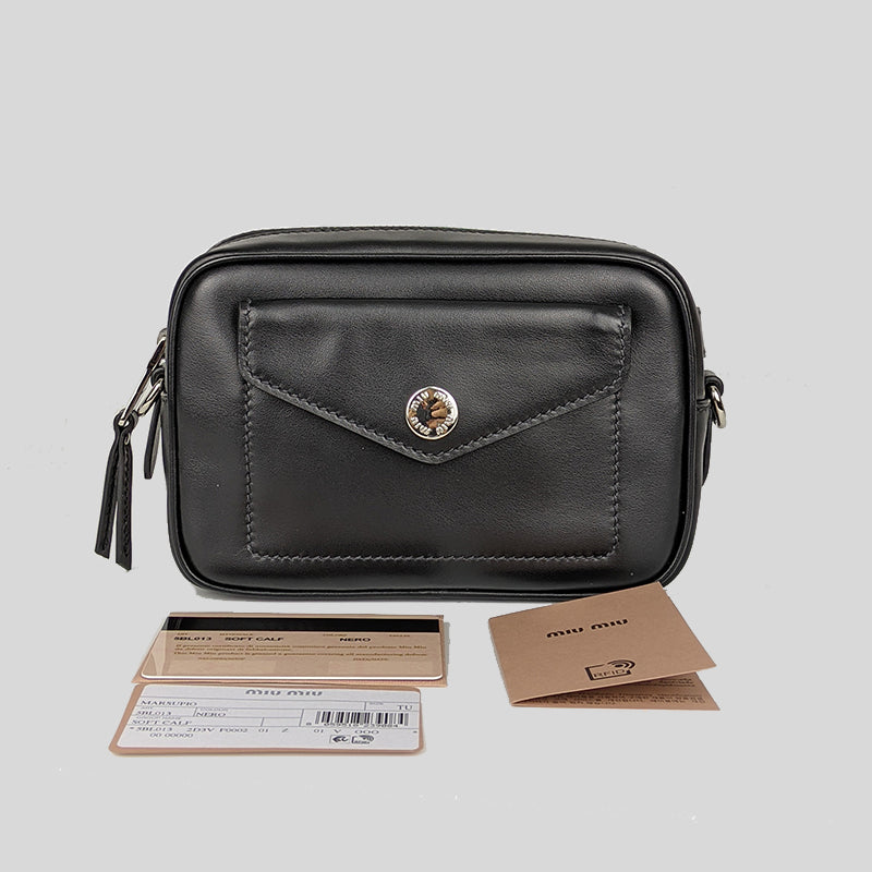Miu miu black crossbody bag outlet