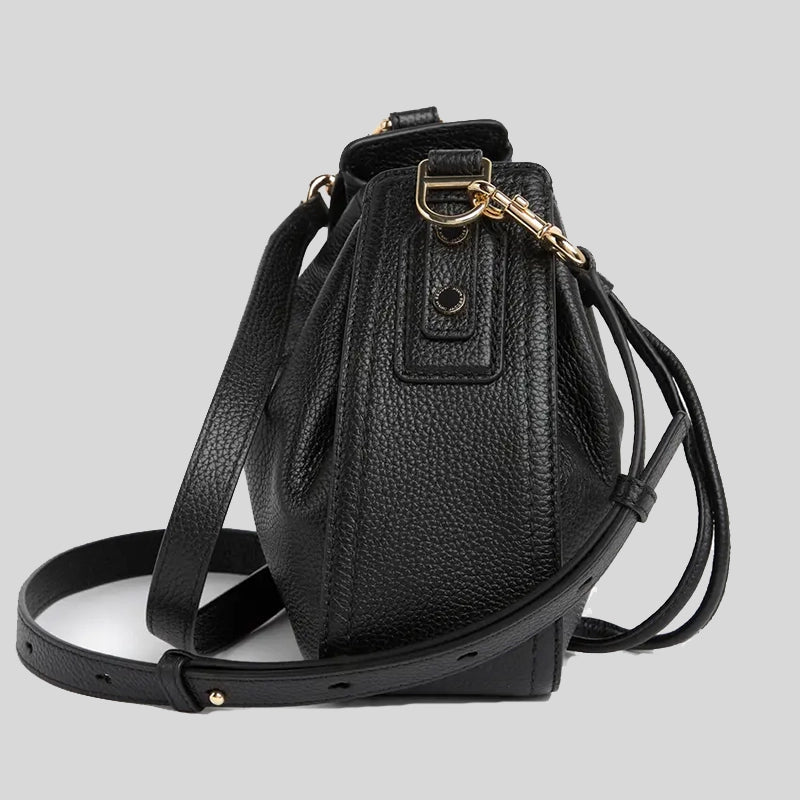 Marc Jacobs Leather Mini Bucket Bag Black H606L01SP22 – LussoCitta
