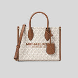 Michael Kors Mirella Small Crossbody Tote Bag Vanilla 35F2G7ZC5B