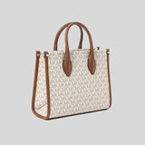 MICHAEL KORS Mirella Small Crossbody Tote Bag Vanilla 35F2G7ZC5B