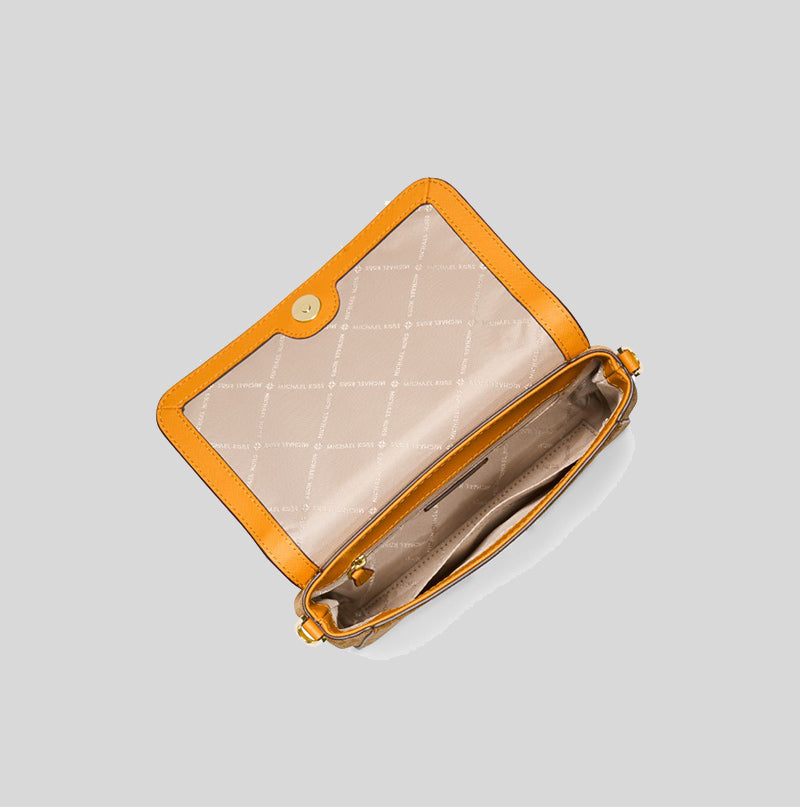 Michael Kors Medium Logo Convertible Crossbody Bag Honeycomb Multi 35H8GTTC6B