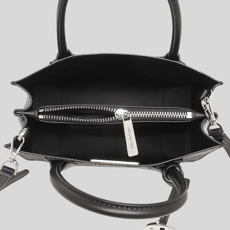 Mercer pebbled leather 2025 accordion crossbody black