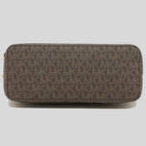 Michael Kors Jet Set Travel MD Dome Crossbody Bag 35F1GTVC6B Brown