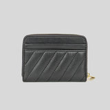 Michael Kors Jet Set Travel MD Zip Around Card Case 35F1GTVD2U Black