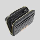 Michael Kors Jet Set Travel MD Zip Around Card Case 35F1GTVD2U Black