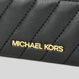 Michael Kors Jet Set Travel MD Zip Around Card Case 35F1GTVD2U Black