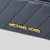 Michael Kors Jet Set Travel MD Zip Around Card Case 35F1GTVD2U Navy