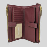 Michael Kors Jet Set Travel Double Zip Wristlet Phone Wallet Merlot 35F8GTVW0L