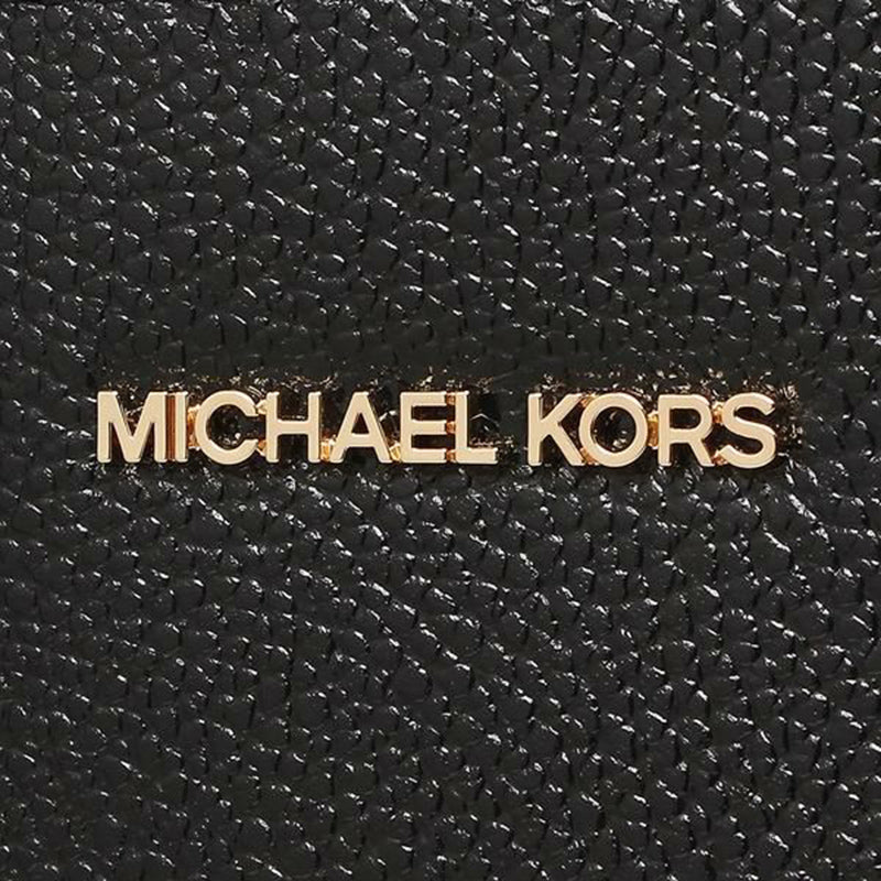 MICHAEL KORS Mercer Medium Pebbled Leather Crossbody Bag Black 35S1GM9