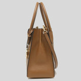 Michael Kors Mercer Medium Pebbled Leather Crossbody Bag 35S1GM9M2L Luggage