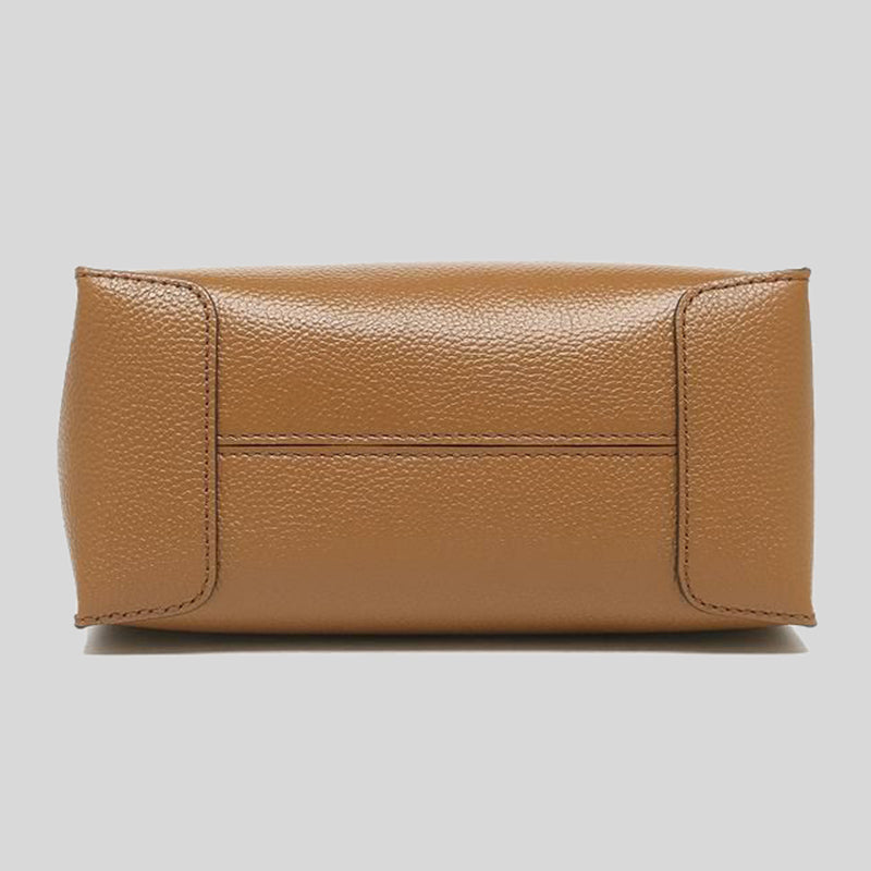 Michael Kors Mercer Medium Pebbled Leather Crossbody Bag 35S1GM9M2L Luggage