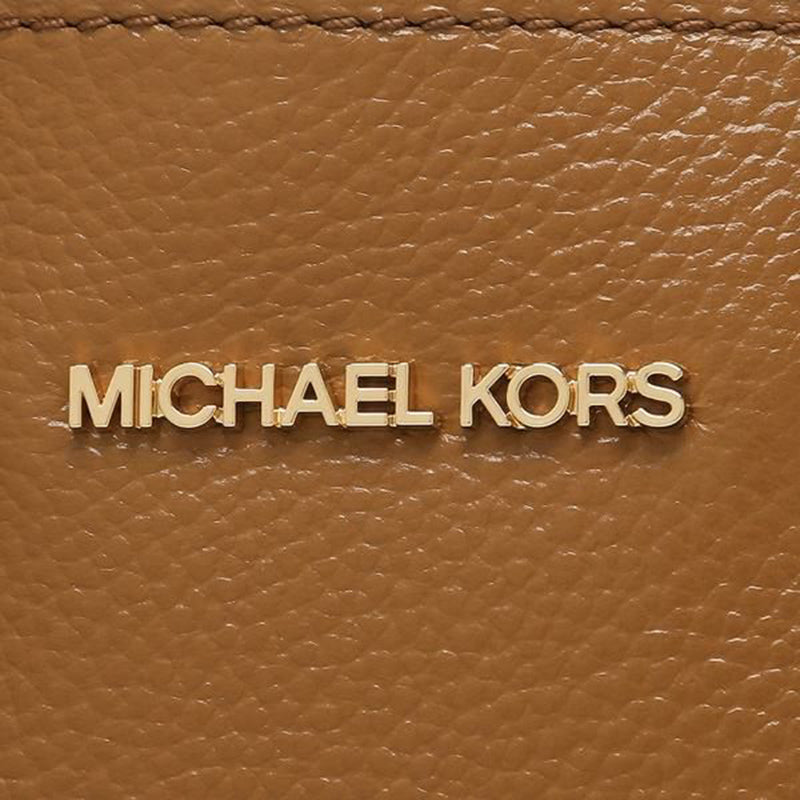Michael Kors Mercer Medium Pebbled Leather Crossbody Bag 35S1GM9M2L Luggage