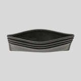 Michael Kors Cooper Pebble Leather Tall Card Case 36F9LC0D2L Black
