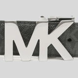 Michael Kors Mens 4-in-1 Signature Canvas Belt Gift Set Box Black 36H9MBLY4V