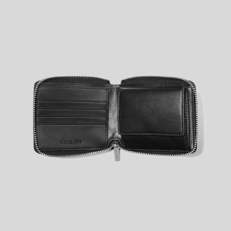 Michael Kors Men's Cooper Logo Zip-Around Wallet Admirl Pale Blue 36U2LCOF3B