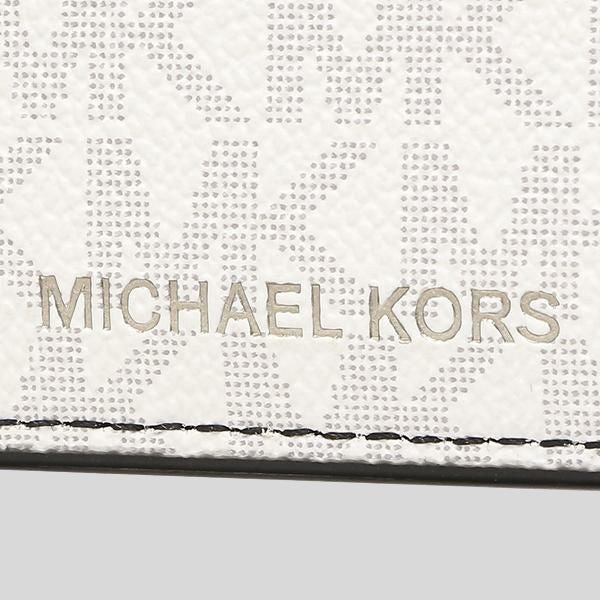 Michael Kors Cooper Tall Card Case In Signature Canvas Bright White 36U9LCRD1B