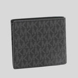 Michael Kors Cooper Billfold Wallet With Coin Pocket Black 36U9LCRF3B