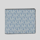 Michael Kors Cooper Billfold Wallet With Passcase Chambray 36U9LCRF6B