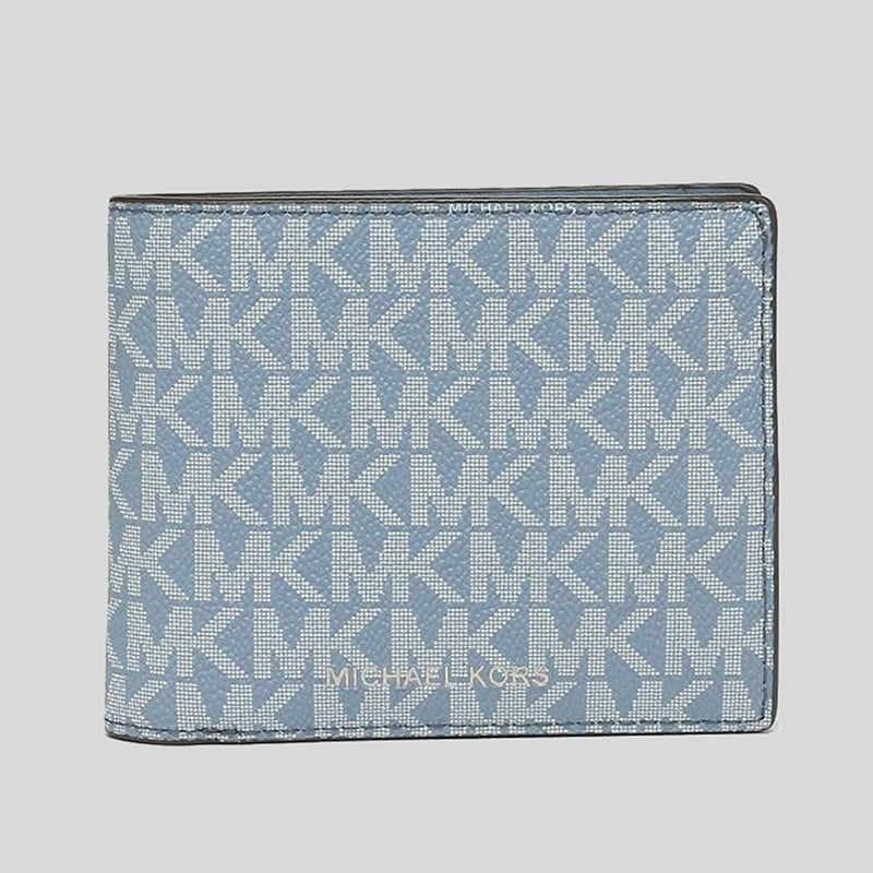 Michael Kors Cooper Billfold Wallet With Passcase Chambray 36U9LCRF6B