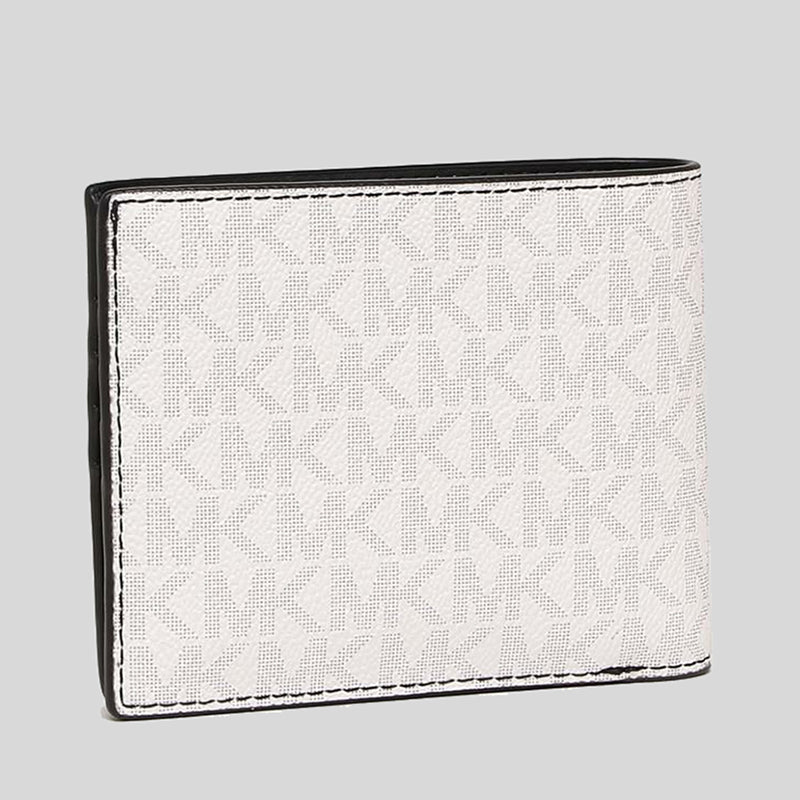 Michael Kors Cooper Billfold Wallet With Passcase Bright White 36U9LCRF6B