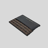 Michael Kors Cooper Tall Card Case 36H1LC0D2L Brown Black