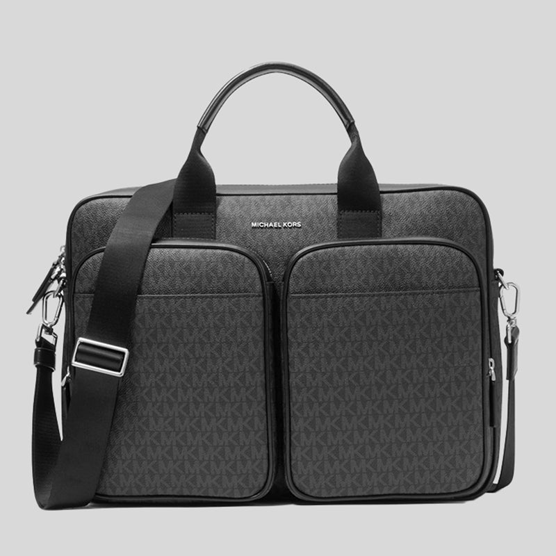 Michael Kors Cooper Logo Briefcase Black 37F1LCOA6B