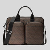 Michael Kors Cooper Logo Briefcase Brown 37F1LCOA6B
