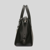 MICHAEL KORS Avril Small Leather Top Zip Satchel 35F1G4VM2L Black