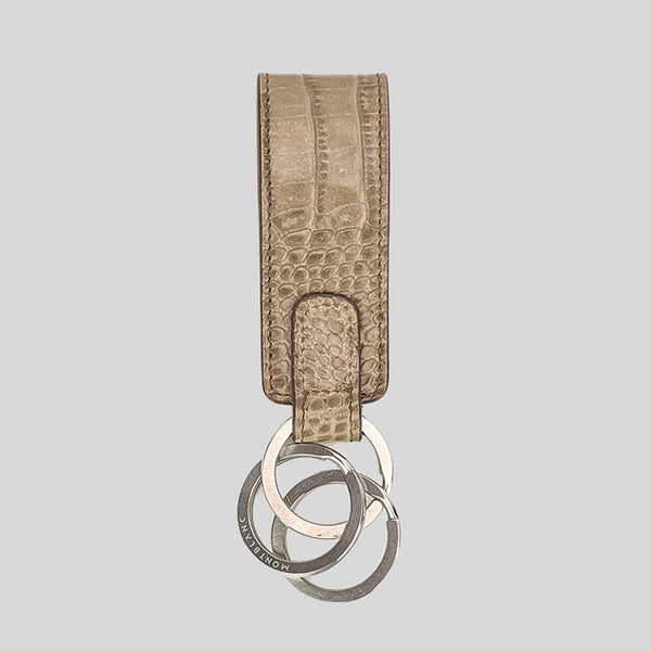 Montblanc Meisterstuck Selection Key Fob 112979 Taupe