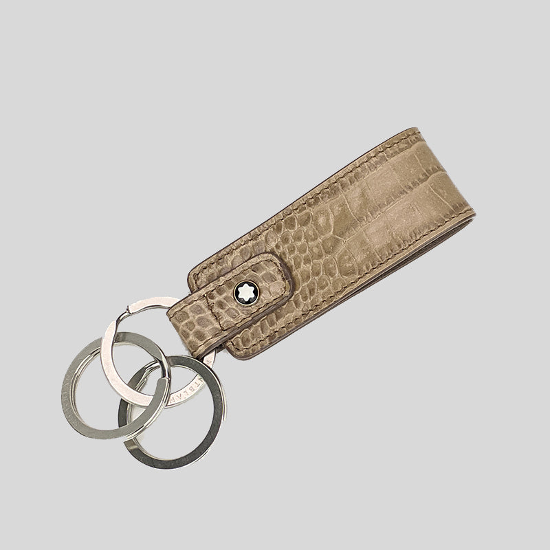 Montblanc Meisterstuck Selection Key Fob 112979 Taupe