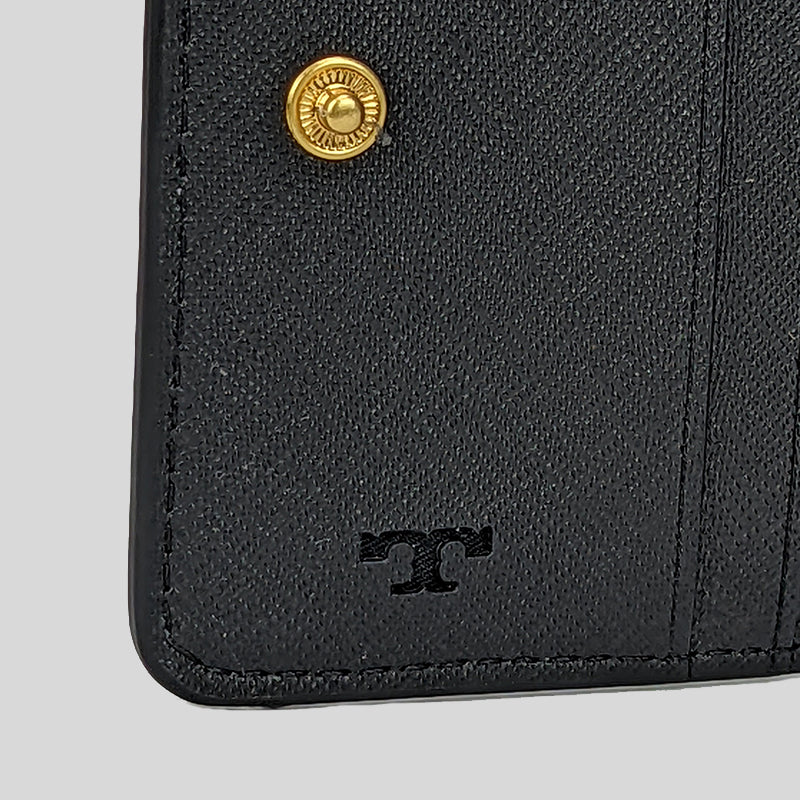 Tory Burch Robinson Mini Wallet Black 54449