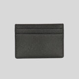 Tory Burch Emerson Leather Slim Card Case 52904 Black
