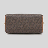 Michael Kors Travel XS Duffle Crossbody Bag in Signature Brown 35S2GTFC0B