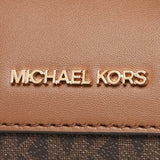 Michael Kors Travel XS Duffle Crossbody Bag in Signature Brown 35S2GTFC0B