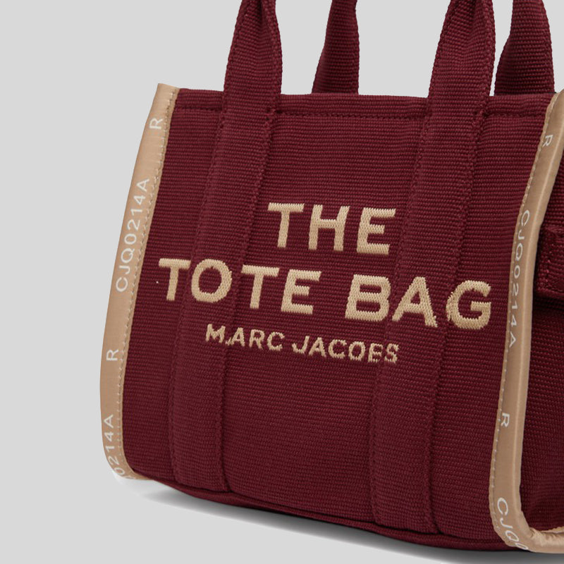 Marc Jacobs The Jacquard Mini Tote Bag Merlot M0017025 LussoCitta