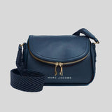 Marc Jacobs The Groove Leather Mini Messenger Bag Blue Sea H132L01RE21 lussocitta lusso citta