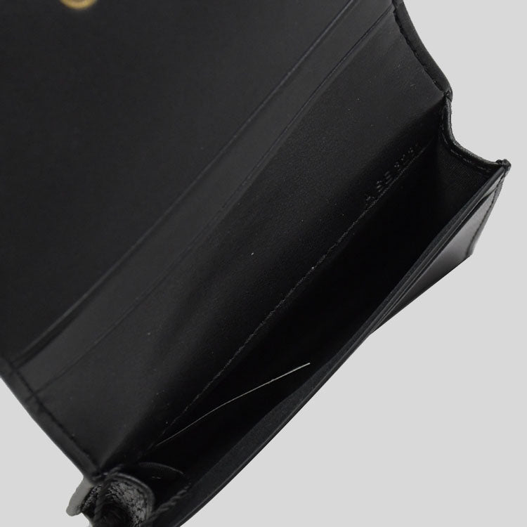 MARC JACOBS Groove Leather Business Card Case Black S101L01FA21