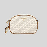 Michael Kors Jet Set Charm Small Logo Crossbody Bag Vanilla 32F2GT9C0B