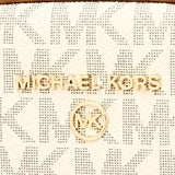 Michael Kors Jet Set Charm Small Logo Crossbody Bag Vanilla 32F2GT9C0B