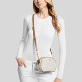 Michael Kors Jet Set Charm Small Logo Crossbody Bag Vanilla 32F2GT9C0B