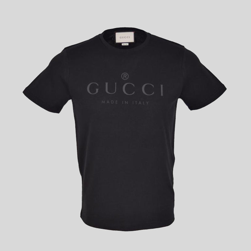 GUCCI Classic Logo T-Shirt Black 441685