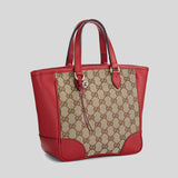 Gucci Small Bree GG Guccissima Crossbody Bag Red 449241