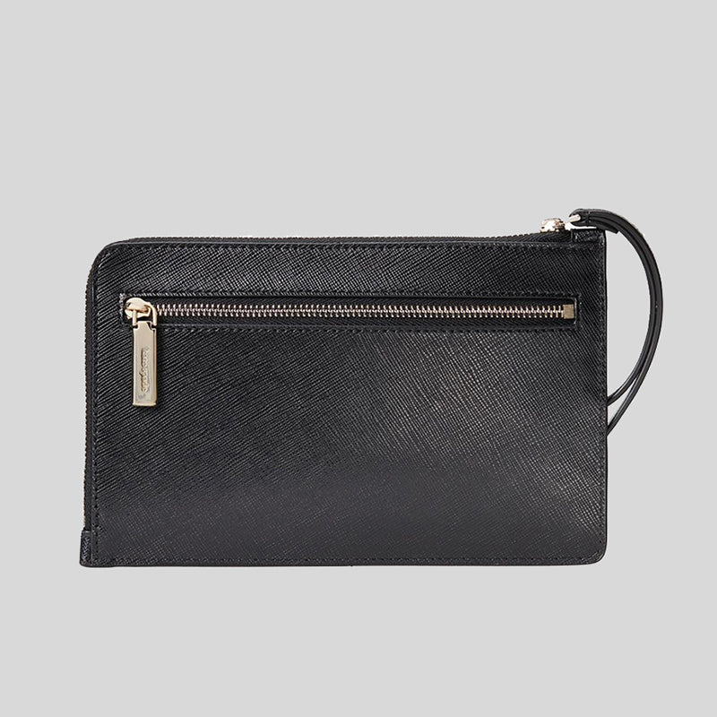 Kate Spade Staci Medium L-zip Wristlet WLR00134 Black