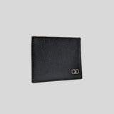 Salvatore Ferragamo Men's Calf Leather Card Holder Black 0752997