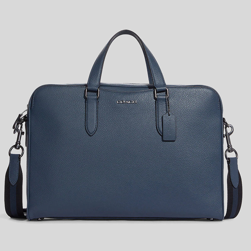 Coach Graham Structured Brief Denim C8174