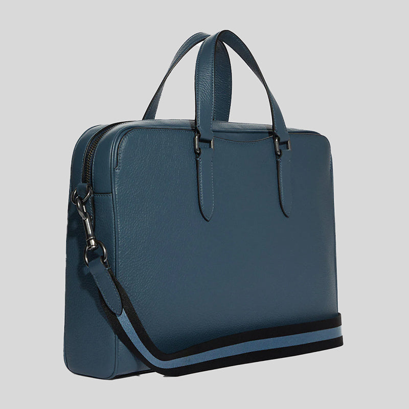 Coach Graham Structured Brief Denim C8174