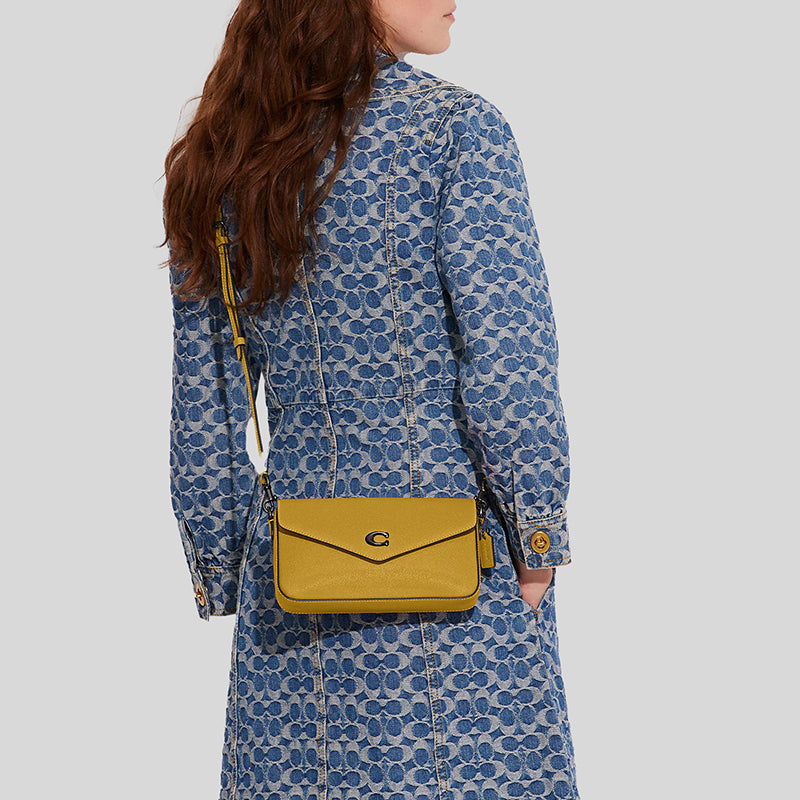 Coach Wyn Crossbody Pewter/Flax C8439