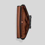 COACH Sullivan Portfolio Brief In Signature Canvas Khaki/Black C9873